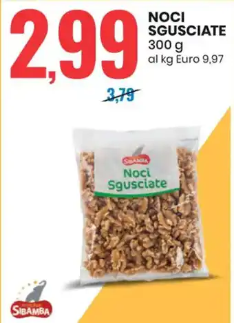 Eurospin NOCI SGUSCIATE 300 g offerta