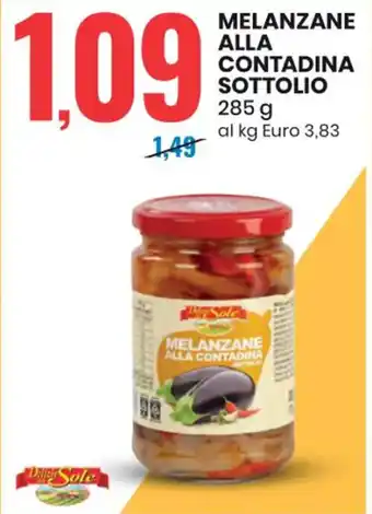Eurospin MELANZANE ALLA CONTADINA SOTTOLIO 285 g offerta
