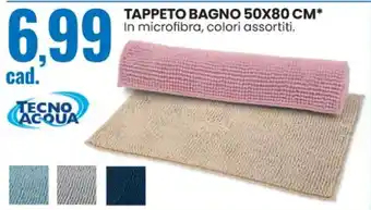 Eurospin TAPPETO BAGNO 50X80 CM* offerta