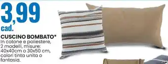 Eurospin CUSCINO BOMBATO offerta