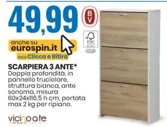 Eurospin SCARPIERA 3 ANTE 2 kg offerta