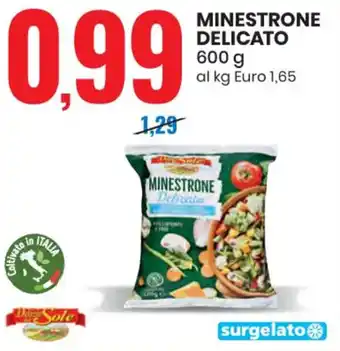 Eurospin MINESTRONE DELICATO 600 g offerta