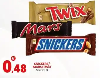 SNICKERS/ MARS/TWİX SINGOLO