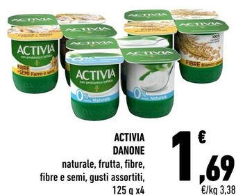 Conad Danone Activia Naturale 500 G(ml) offerta