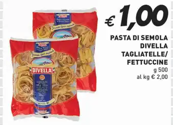Coal PASTA DI SEMOLA DIVELLA TAGLIATELLE/ FETTUCCINE g 500 offerta