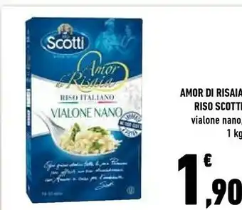 Conad Scotti Amor Di Risaia Vialone Nano 1000 G offerta