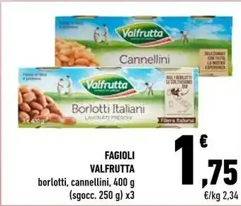 Conad Valfrutta Fagioli Cannellini offerta
