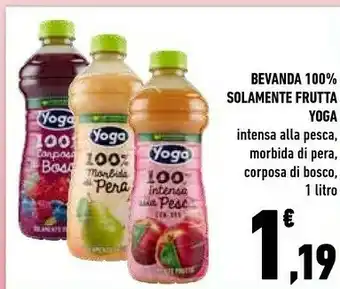 Conad Yoga Bevanda 100% Solamente Frutta offerta