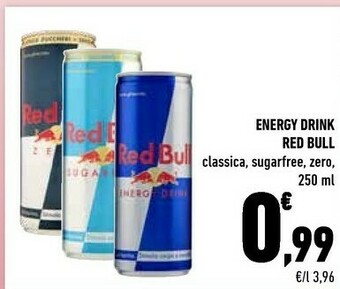 Conad Red bull Energy Drink offerta