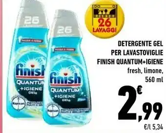 Conad Finish Detergente Ge; Per Lavastoviglie offerta