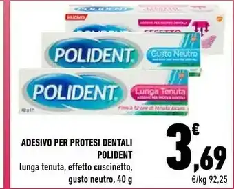 Conad Polident Adesivo Per Protesi Dentali offerta
