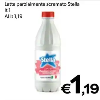 MAX Supermercati Latte parzialmente scremato Stella It 1 offerta