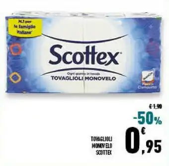 Conad Superstore Scottex Tovaglioli offerta