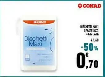 Conad Superstore Conad Dischetti Maxi Levatrucco offerta