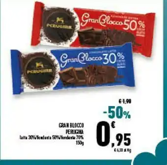 Conad Superstore Perugina Gran Blocco 150 G(ml) offerta
