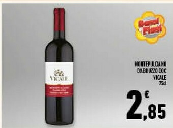 Conad Superstore Vicale Montepulciano D'Abruzzo Doc offerta