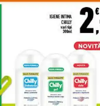 Conad Superstore Chilly Igiene Intima Gel 300ml offerta