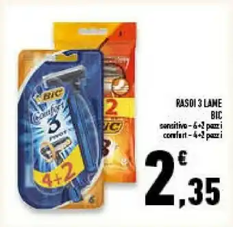 Conad Superstore Bic Rasoi 3 Lame offerta