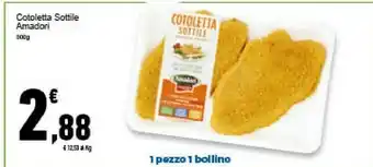 Conad Superstore Amadori Cotoletta offerta