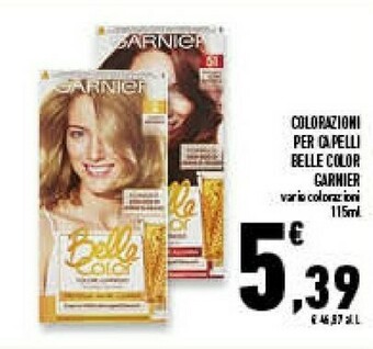 Conad Superstore Garnier Belle Color 9006100076397 Colore Per Capelli Nero offerta