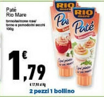 Conad Superstore Rio Mare Tonno Rio mare offerta