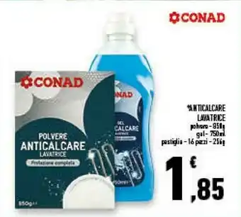 Conad Superstore Conad Anticalcare Lavatrice offerta
