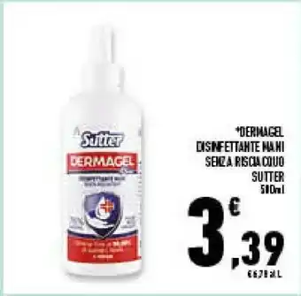 Conad Superstore Sutter Dermagel Disinfettante Mani offerta