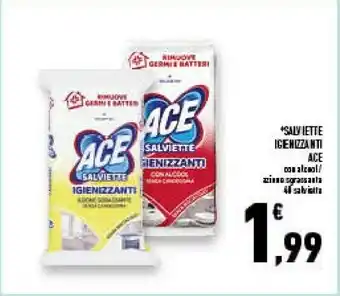 Conad Superstore Ace Salviette Igienizzanti offerta