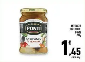 Conad Superstore Ponti Antipasto Di Verdure offerta