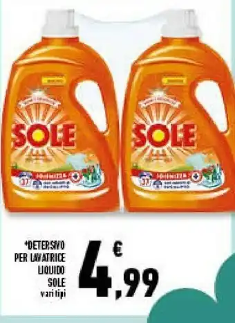 Conad Superstore Sole Detersivo Per Lavatrice Liquido offerta