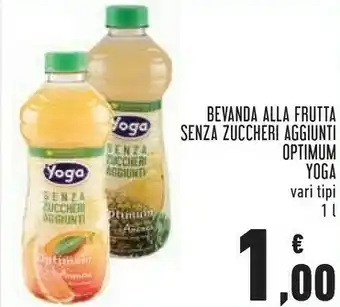 Conad Yoga Bevanda Alla Frutta Optimum Senza Zuccheri Aggiunti offerta