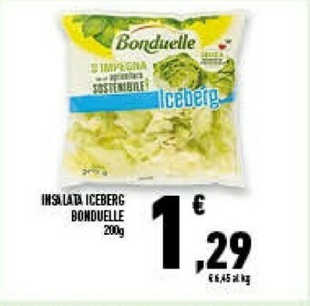 Conad Superstore Bonduelle Insalata Iceberg offerta