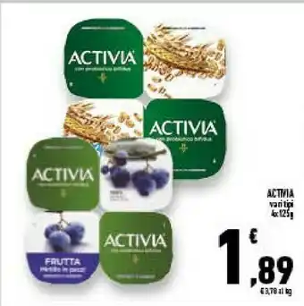 Conad Superstore Danone Activia Ciliegia 500 G(ml) offerta