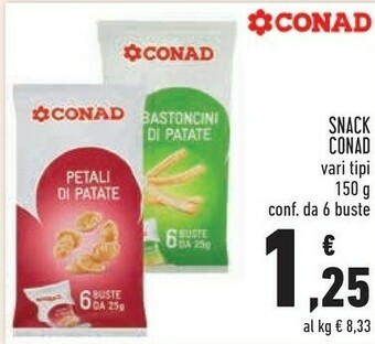 Conad Conad Snack offerta