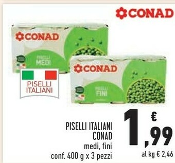 Conad Conad - Piselli Fini offerta