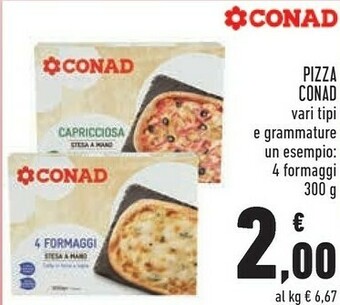 Conad Conad Pizza offerta