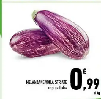 Conad Melanzane Viola Stirante offerta