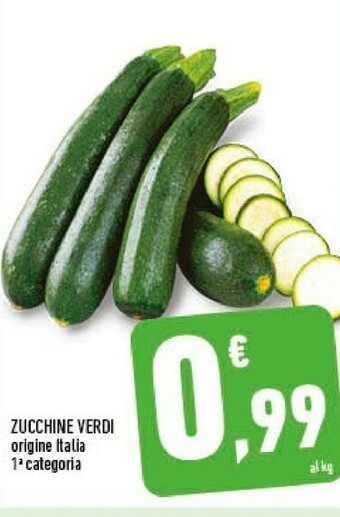 Conad Zucchine Verdi offerta