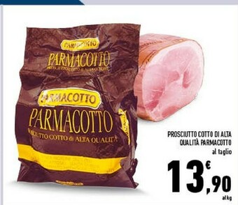 Conad Parmacotto Prosciutto Cotto Di Alta Qualità offerta