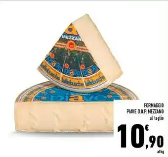Conad Mezzano Formaggio Piave DOP offerta