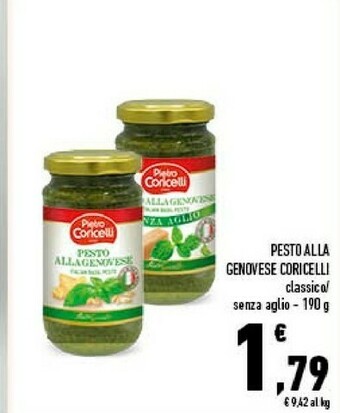 Conad Pietro coricelli Pesto Alla Genovese offerta