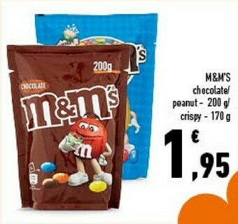 Conad M&M's - M&M's Chocolate 200 g(ml) offerta