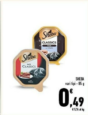 Conad Sheba Cibo Per Gatti offerta