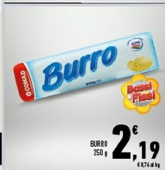 Conad Conad - Burro 250 G(ml) offerta