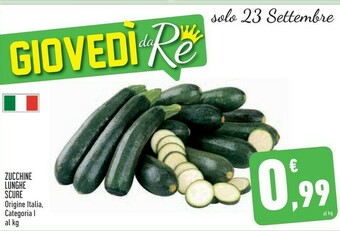 Conad Superstore Zucchine offerta