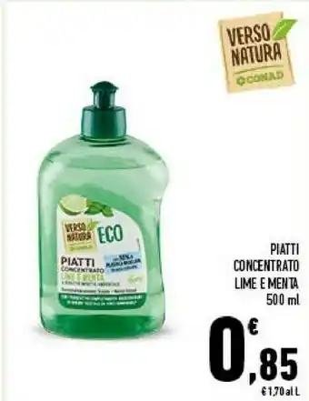 Conad Piatti Concentrato Lime E Menta offerta
