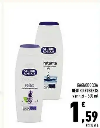 Conad Neutro Roberts Bagnodoccia Idratante offerta