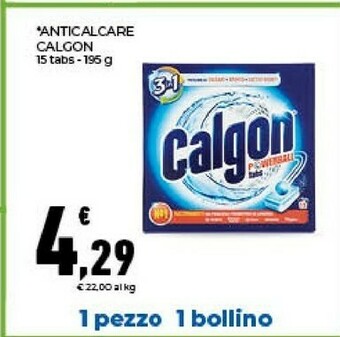 Conad Calgon Anticalcare offerta