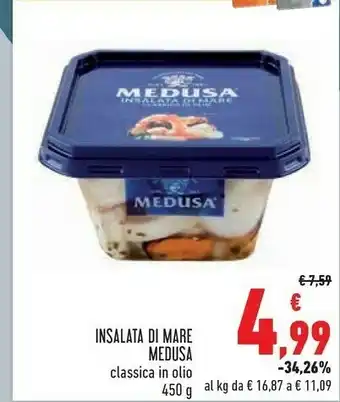 Conad Superstore Medusa Insalata Di Mare Classica In Olio offerta