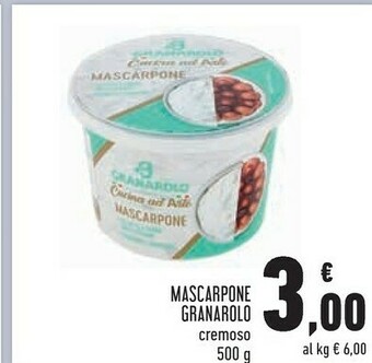Conad Superstore Granarolo Mascarpone Cremoso 500 G(ml) offerta